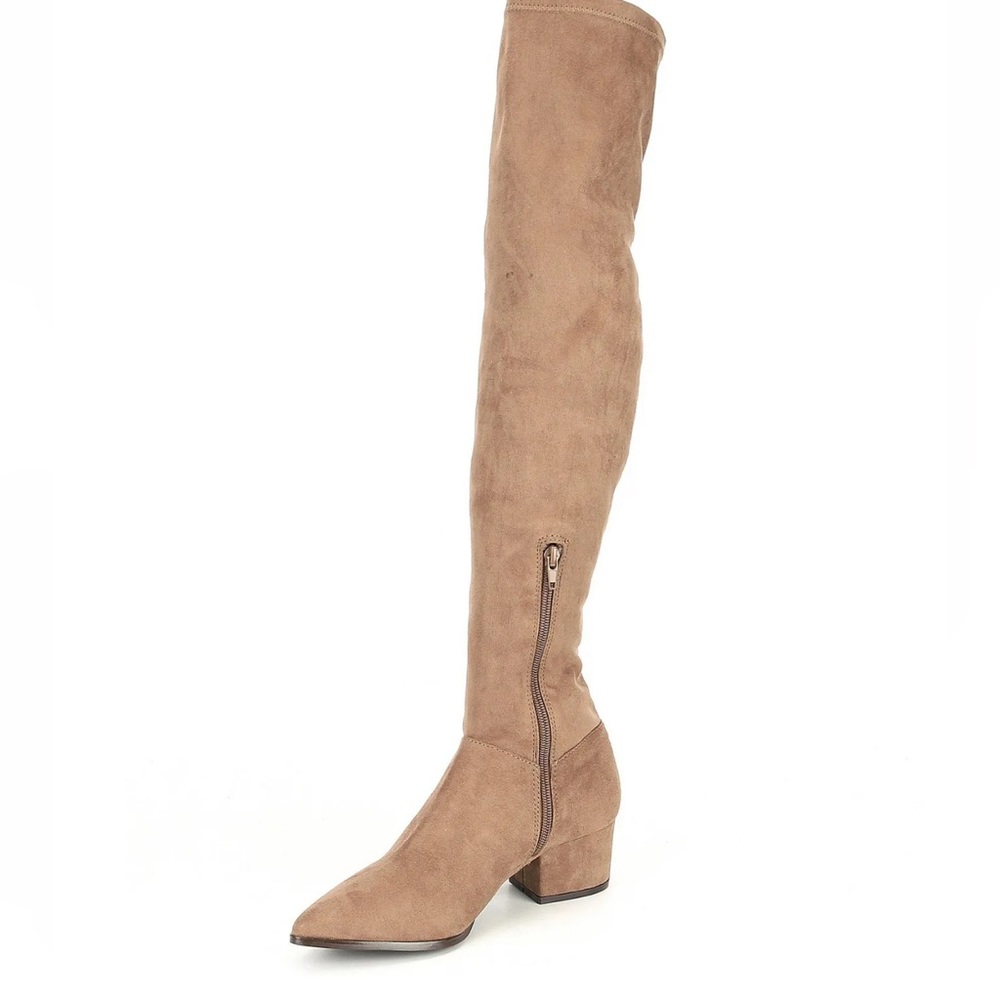 Steve Madden carli taupe boots 7.5